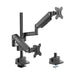 Humanmotion Monitor Arm แขนจับจอมอนิเตอร์ T860P-1B / T860P-2B สำหรับจอ 17-40" ประกัน 3 ปี