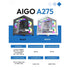 DarkFlash Aigo Gaming Case เคสคอมพิวเตอร์ A275 M-ATX Panorama Tempered Glass รับประกัน 1 ปี