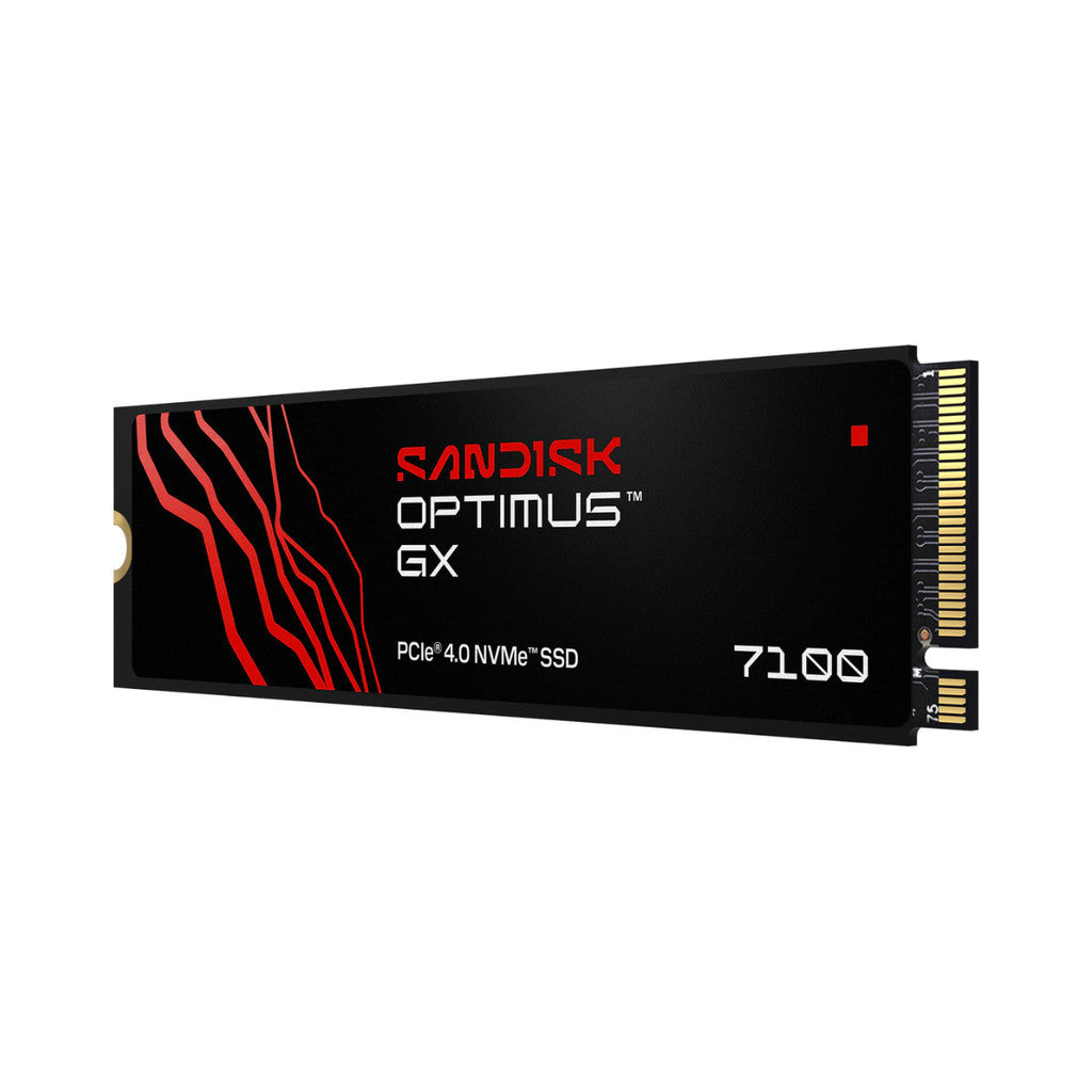 SANDISK SSD (เอสเอสดี) OPTIMUS GX 7100 1TB PCIe 4.0 x4 (SDSP71100TAN-000E0) W. 5 Y.
