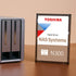 TOSHIBA HDD (ฮาร์ดดิส) N300 16TB SATA III 7200rpm (HDWG31GUZSVA) WARRANTY 3 YEAR