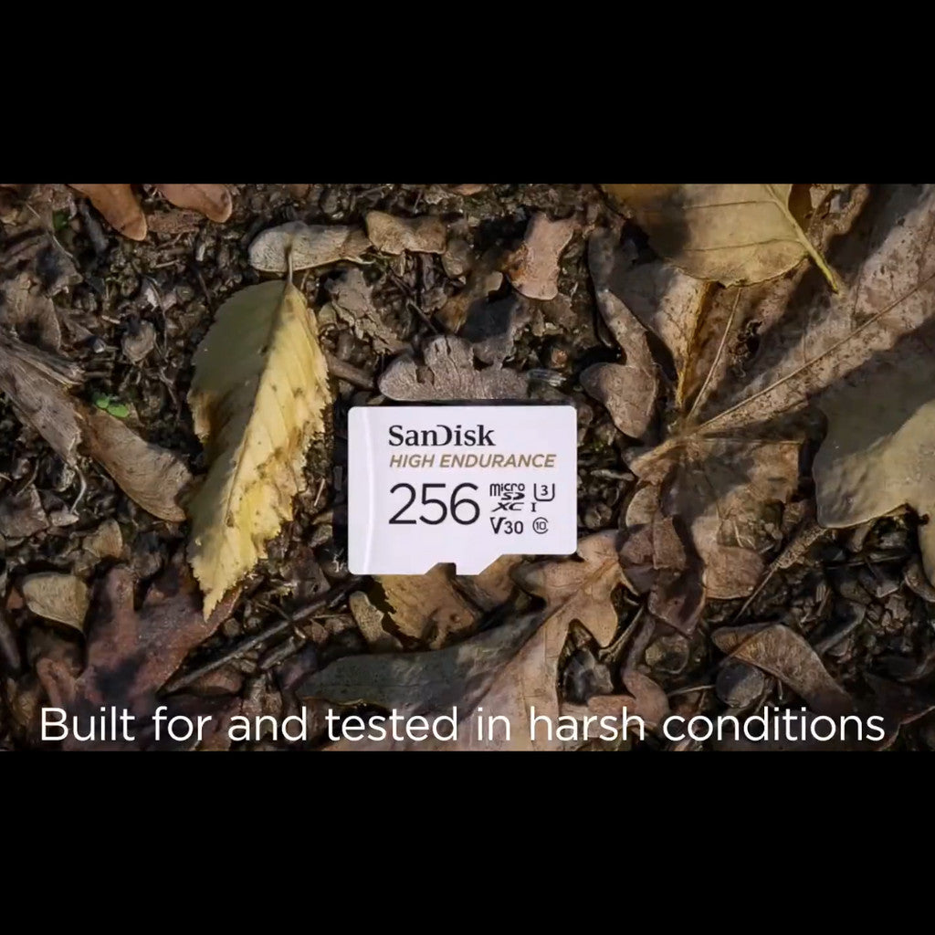 SANDISK MICRO SD (ไมโครเอสดีการ์ด) HIGH ENDURANCE 64GB-256GB WARRANTY 2 YEARS