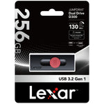 Flash Drive แฟลชไดร์ฟทูอินวัน Lexar D300 USB 3.2 TYPE-A/C รับประกัน 5 ปี