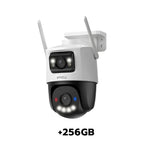 IMOU Cruiser dual 2 10MP กล้องวงจรปิด 4+4 ล้านพิกเซล Blue & Red Warning Light  Aurora™