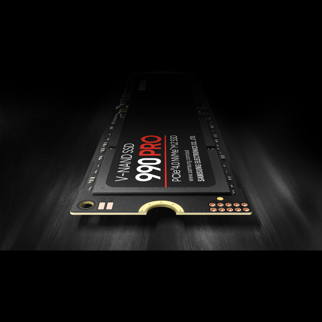 SAMSUNG SSD (เอสเอสดี) 990 PRO 1TB PCIe Gen 4.0 x4, NVMe 2.0 (MZ-V9P1T0BW) WARRANTY 5 YEARS