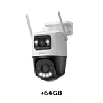 IMOU Cruiser dual 2 10MP กล้องวงจรปิด 4+4 ล้านพิกเซล Blue & Red Warning Light  Aurora™