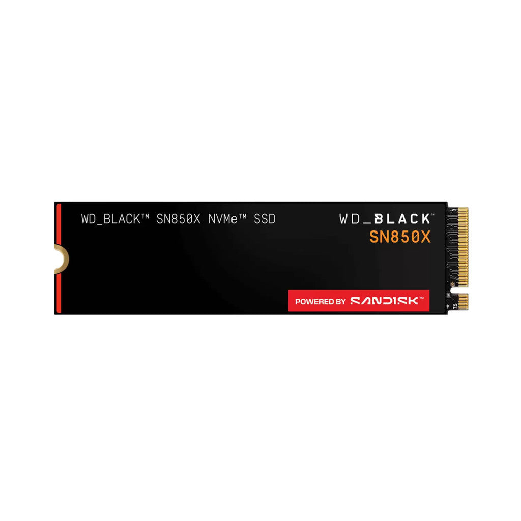 SANDISK SSD (เอสเอสดี) BLACK SN850X 2TB PCIe 4.0 (WDS200T2X0E-00BCA01) WARRANTY 5 YEARS