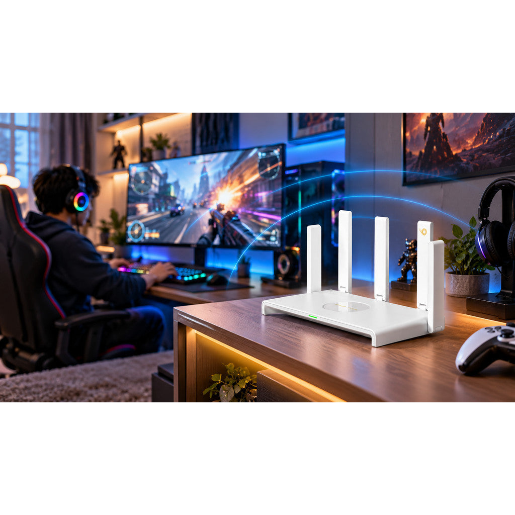 Ruijie RG-EW3000GX เราเตอร์รองรับ Wi-Fi 6 AX3000 Dual-Band ความเร็วสูงสุด 3000Mbps จัดการง่ายผ่านแอป