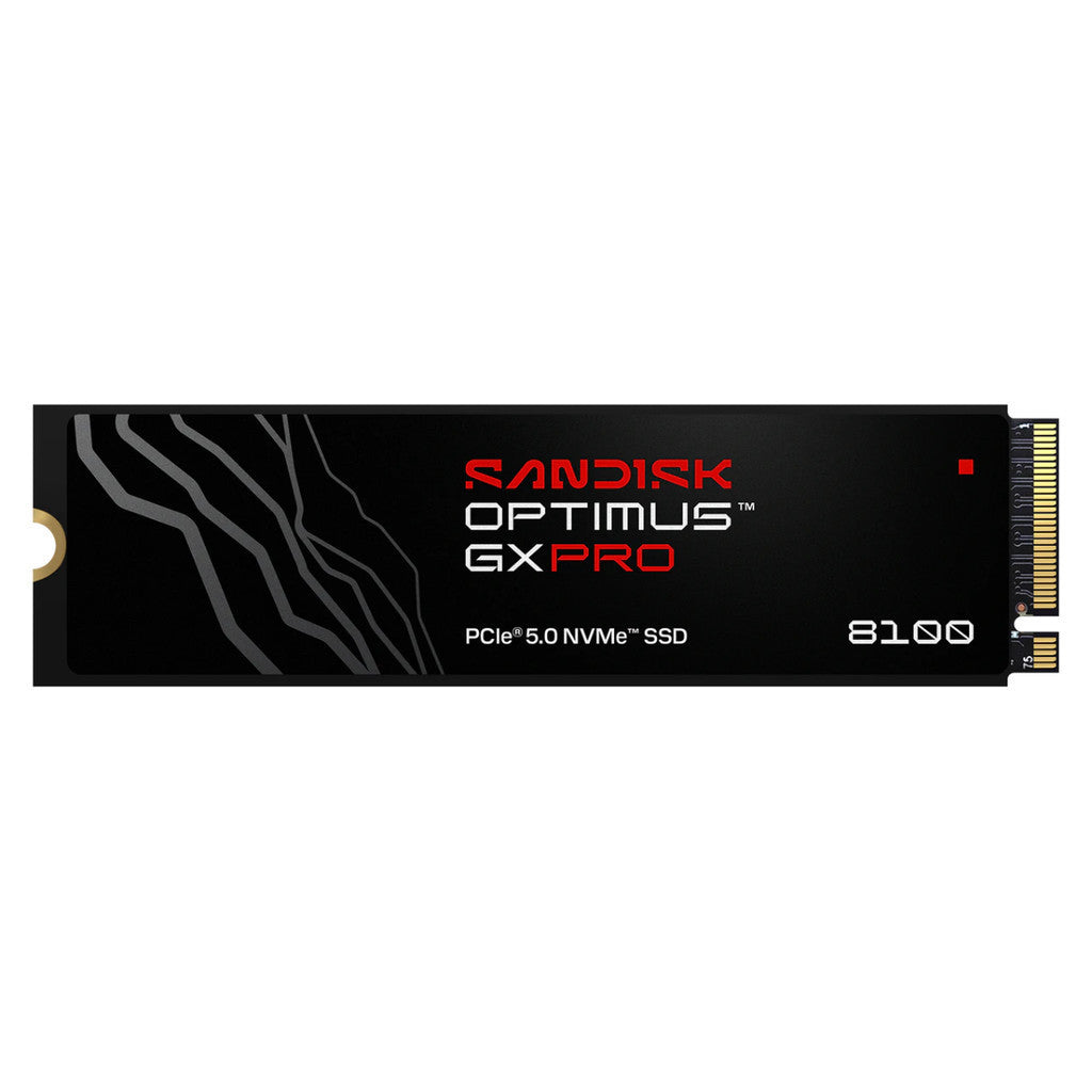 SANDISK SSD (เอสเอสดี) OPTIMUS GX PRO 8100 1TB PCIe 4.0 x4 (SDSP82100TAN-000E0) W. 5 Y.