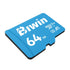 BIWIN MICRO SD (ไมโครเอสดีการ์ด) MS100 64GB UHS-I (ACC-BIW-MS100 64GB) WARRANTY 5 YEARS