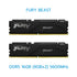 KINGSTON RAM (แรม) FURY BEAST/FURY BEAST(RGB) 16GB-32GB DDR4/DDR5 LIFETIME WARRANTY