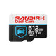 SANDISK MICRO SD (ไมโครเอสดี) Dash Cam Card 512GB UHS-I (SDSQQNR-512G-GU6SN) WARRANTY 2 YEARS