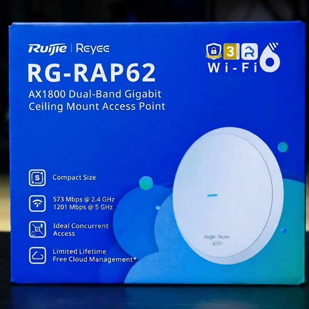 Ruijie Reyee RG-RAP2200(E) / RG-RAP2260(G) / RG-RAP2260 / RG-RAP62 Access Point Dual-Band อุปกรณ์กระจายสัญญาณ