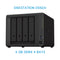 (มีส่งด่วน) SYNOLOGY NAS (อุปกรณ์จัดเก็บบนเครือข่าย) Bee Station/Disk Station 1GB-4GB DDR4 W. 2 Y.