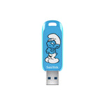 SANDISK FLASH DRIVE (แฟลชไดรฟ์) SMURFS COLLECTION 64GB-256GB READ 130MB/s WARRANTY 5 YEARS