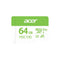 ACER MICRO SD (ไมโครเอสดี) MSC100 32GB-128GB READ 100 MB/s WARRANTY 5 YEARS
