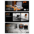 Humanmotion ขาตั้งแล็ปท็อป Monitor Arms A80-B / ZP24BG สำหรับจอ 12-18" ประกัน 3 ปี