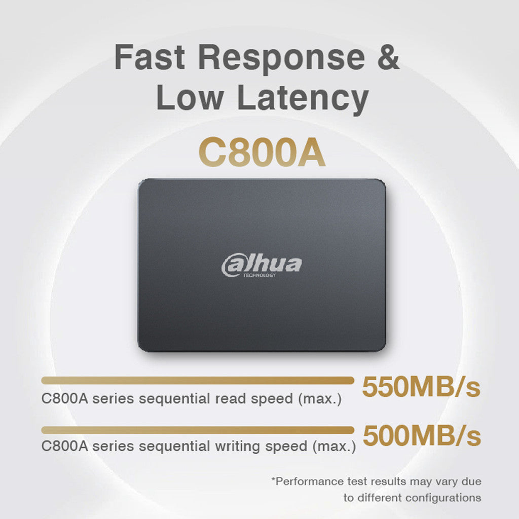 Dahua SSD SATA (เอสเอสดี) C800A 120GB SATA III (DHI-SSD-C800AS120G) WARRANTY 3 YEARS