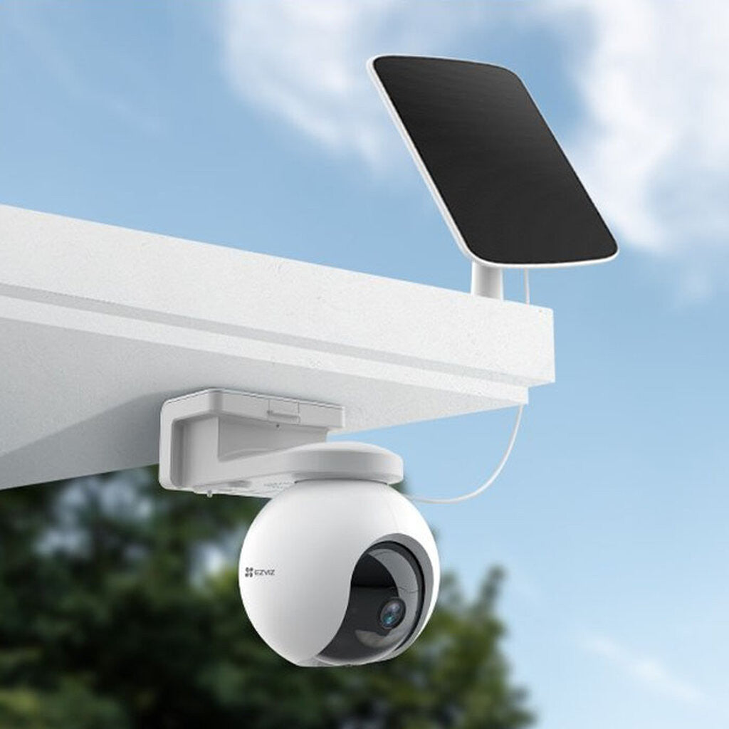 EZVIZ CB8 2K + SOLAR PANELกล้องวงจรปิดไร้สาย กล้อง WI-FI แบบใช้แบตเตอรี่ รับประกัน 1 ปี