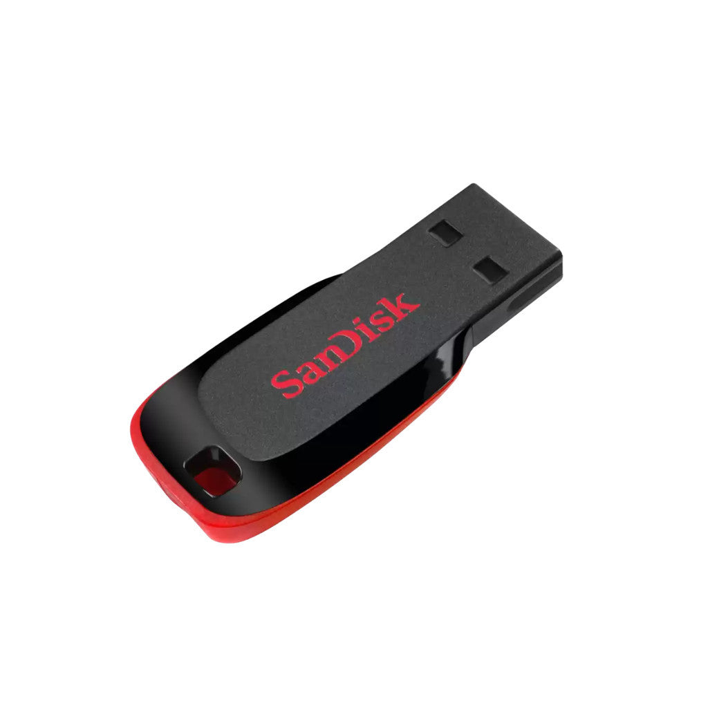 SANDISK FLASH DRIVE (แฟลชไดรฟ์) CRUZER BLADE 64GB USB 2.0 (SDCZ50-064G-B35) WARRANTY 2 YEARS