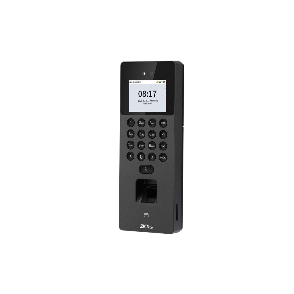 ZKTeco SenseFace 4A / 3A / 2A เชื่อมต่อ USB Type-A เครื่องสแกนใบหน้า สแกนลายนิ้วมือ บันทึกเวลาเข้า-ออก