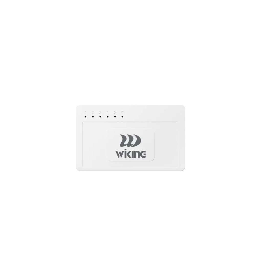 Wiking WK-S205 Ethernet Switch 5 Port สวิตช์เครือข่าย 5 ช่อง Plug & Play สำหรับ Home Office CCTV รับประกัน 3 ปี