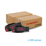 SANDISK FLASH DRIVE (แฟลชไดรฟ์) CRUZER BLADE 32GB BIG PACKS 500-1500pcs WARRANTY 5 YEARS