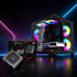 DarkFlash PSU อุปกรณ์จ่ายไฟ  GS650C-K / GS750C-K GS-C Series 80 Plus Bronze ATX รับประกัน 3 ปี