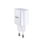 D-POWER รุ่น AU-50 หัวชาร์จ Adapter อะแดปเตอร์ขากลม 2.4A(12W) ระบบจ่ายไฟอัจฉริยะ Smart charging