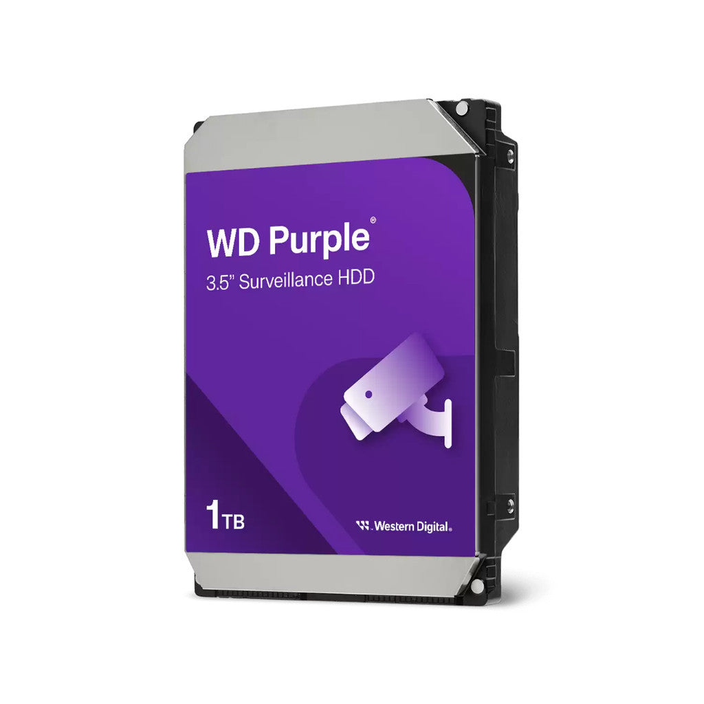 WD HDD (ฮาร์ดดิสก์) WD PURPLE 1TB SATA 5400RPM (WD10PURZ) WARRANTY 3 YEARS