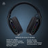 EGA TYPE H16 GAMING HEADSET หูฟังเกมมิ่งไร้สาย BT, WIRELESS, AUX 3.5 มีไฟ RGB ประกัน 2ปี