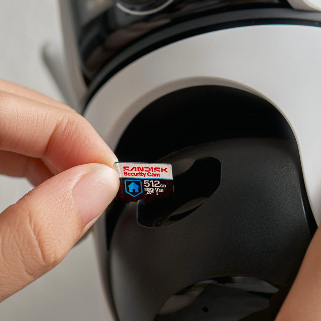 SANDISK MICRO SD (ไมโครเอสดี) Security Cam Card 128GB UHS-I (SDSQSNR-128G-GN6IN) WARRANTY 2 YEARS