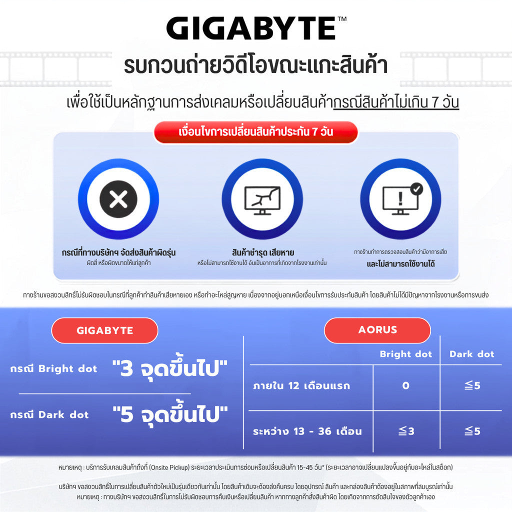 GIGABYTE Gaming Monitor (จอมอนิเตอร์) GS27FC2 27