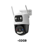 IMOU Cruiser dual 2 10MP กล้องวงจรปิด 4+4 ล้านพิกเซล Blue & Red Warning Light  Aurora™