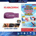SANDISK FLASH DRIVE (แฟลชไดรฟ์) Ultra Shift 128GB USB 3.2 (PURPLE) (SDCZ410-128G) WARRANTY 5 YEARS