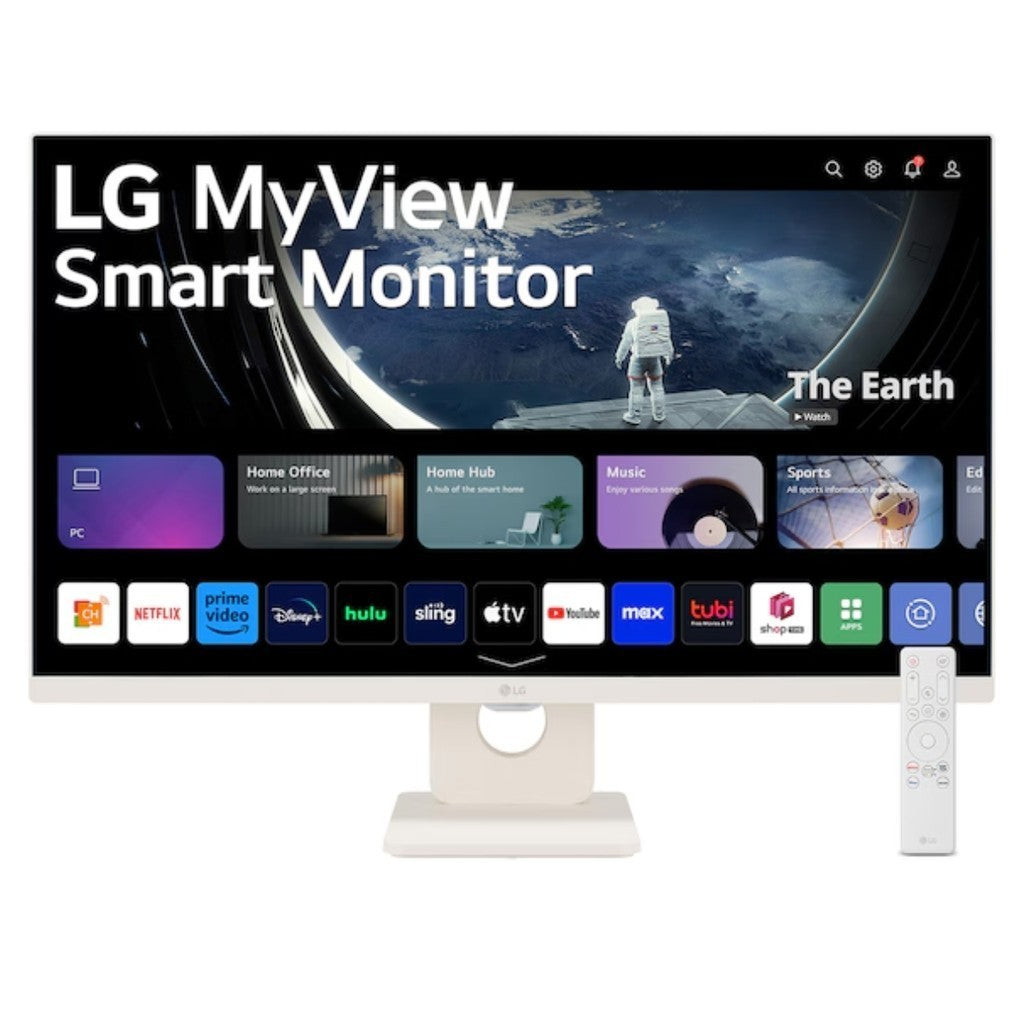 LG SMART MONITOR (จอมอนิเตอร์) พร้อม webOS 27U511SA-W l 32SR50F-W l 34U601SA-W ประกัน 1 ปี