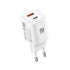 D-POWER รุ่น AG-401 อะแดปเตอร์ หัวชาร์จ ชาร์จเร็ว Fast Charge 45W Port USB-C / USB-A ปลั๊กขากลม ปลอดภัย