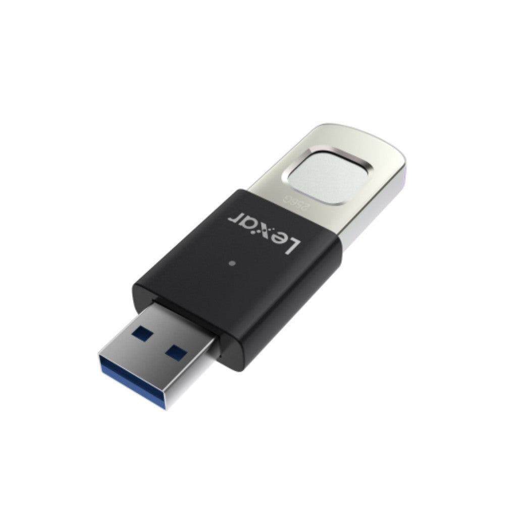 Lexar JumpDrive F35P แฟลชไดร์ฟ Fingerprint USB 3.2 Gen 1 64GB/128GB รับประกัน 3 ปี
