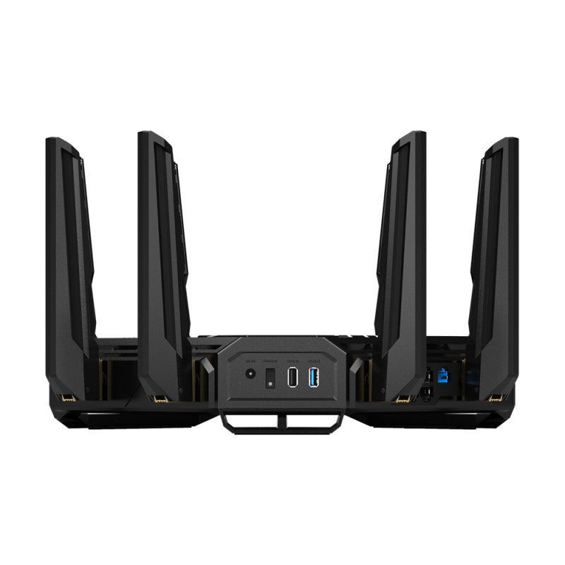 ASUS Gaming Router ROG GT-BE98 Pro WiFi 7 Limited Edition 20 Years ดีไซน์ดำทอง ความเร็วสูง เสถียร