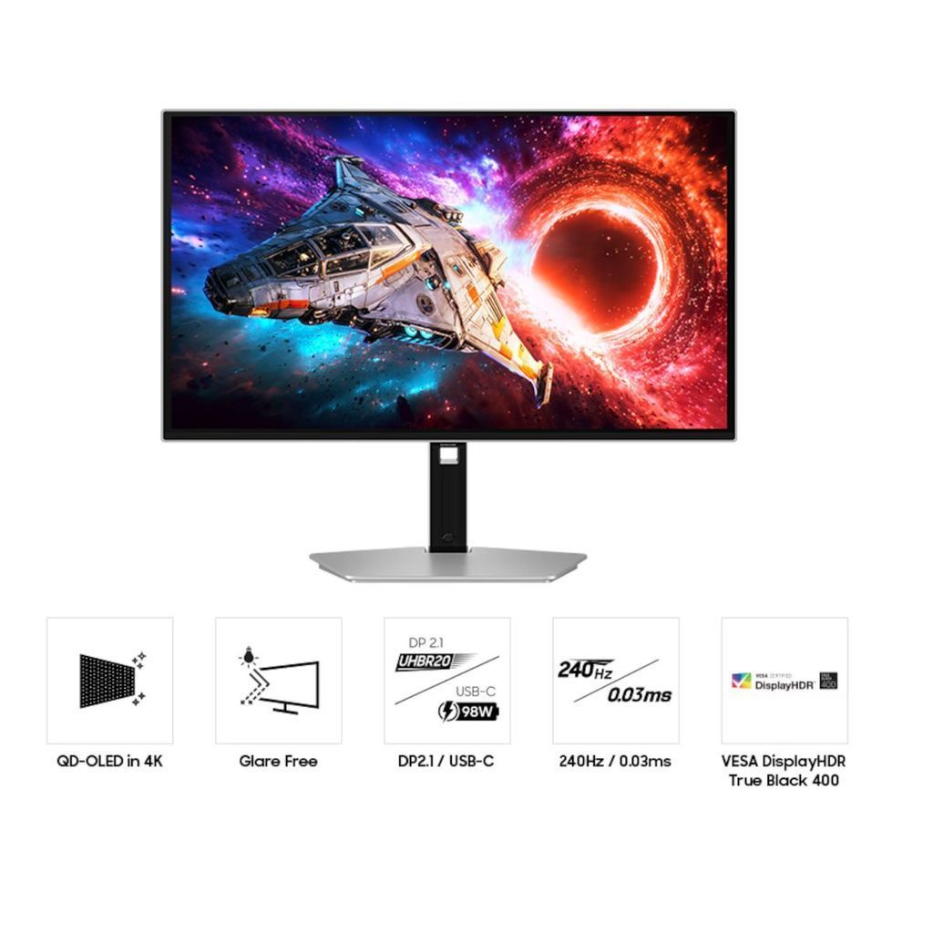 Samsung Gaming Monitor (จอเกมมิ่ง) Odyssey OLED G8 G80SH LS27HG802SEXXT/LS32HG802SEXXT 27