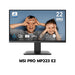 MSI MONITOR (จอมอนิเตอร์) PRO MP223 E2 / MP225 / MP225V / MP225 E12VL 22'' รับประกัน 3 ปี