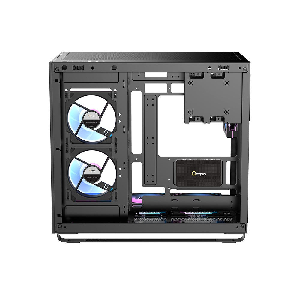 OCYPUS DELTA EH10 BLACK กล่องพ่วงพัดลม PWM และไฟ ARGB (PWM & ARGB Hub) ประกัน 2 ปี