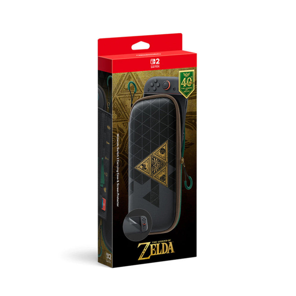 Nintendo Switch 2 Carrying Case & Screen Protector The Legend of Zelda 40th Anniversary Edition กระเป๋าใส่เครื่อง