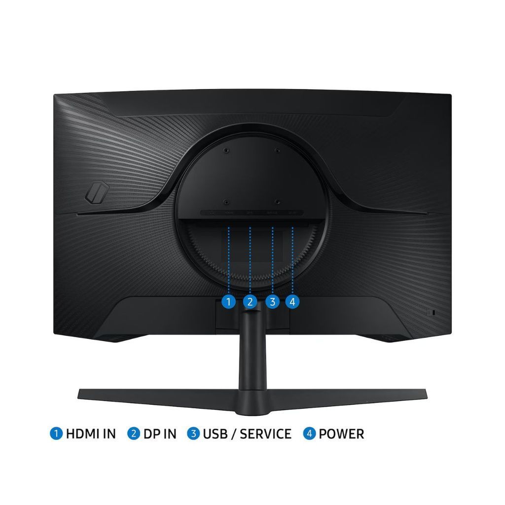 SAMSUNG Gaming Monitor (จอมอนิเตอร์เกมมิ่ง) Odyssey G5 G552C QHD 165Hz LS27CG552EEXXT ประกัน 3 ปี