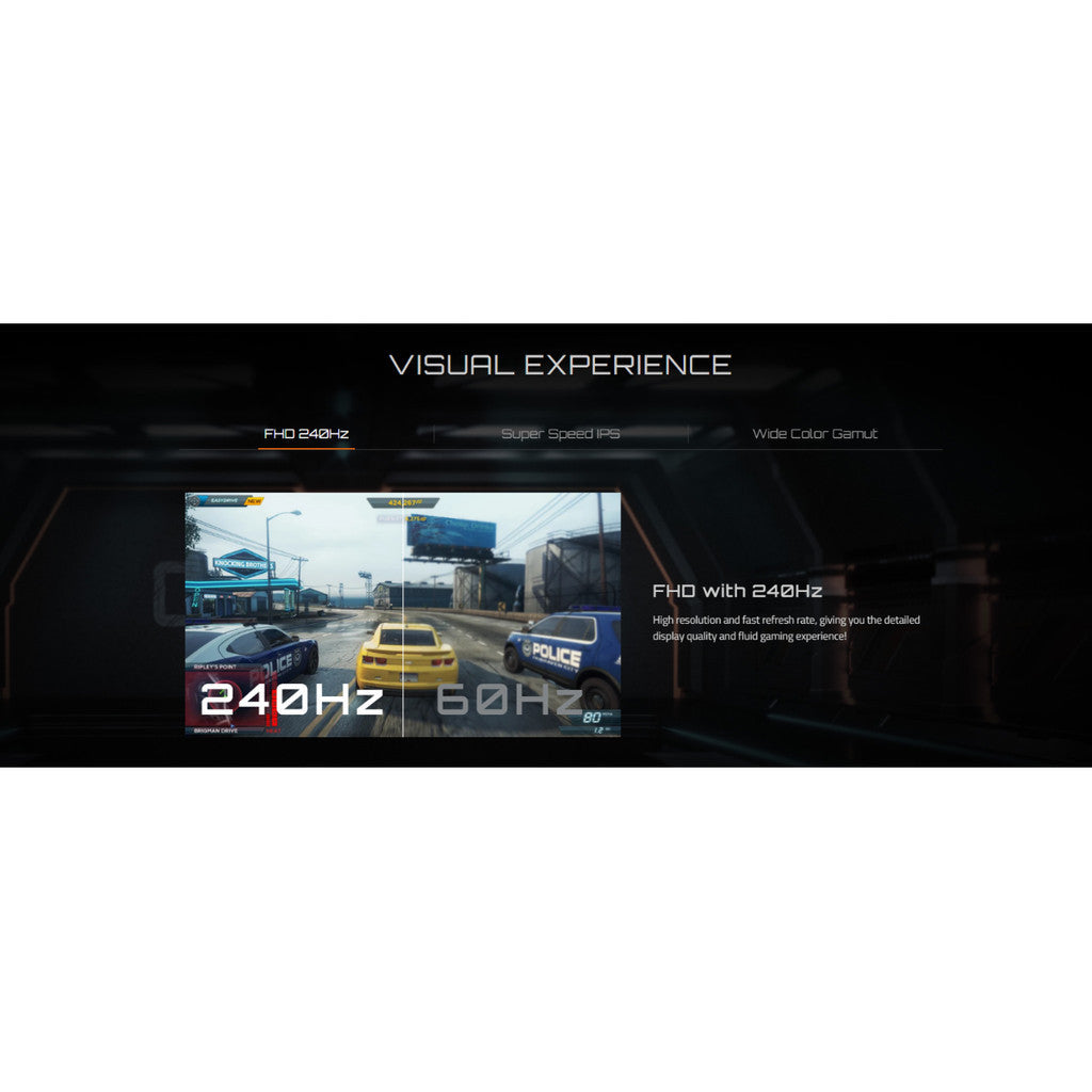 GIGABYTE Gaming Monitor (มอนิเตอร์เกมมิ่ง) GS25F2A 24.5