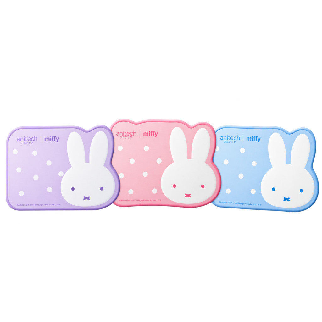 Anitech MF-MP014 Miffy MousePad แผ่นรองเมาส์ลายมิฟฟี่แบบสั้นสุดน่ารัก