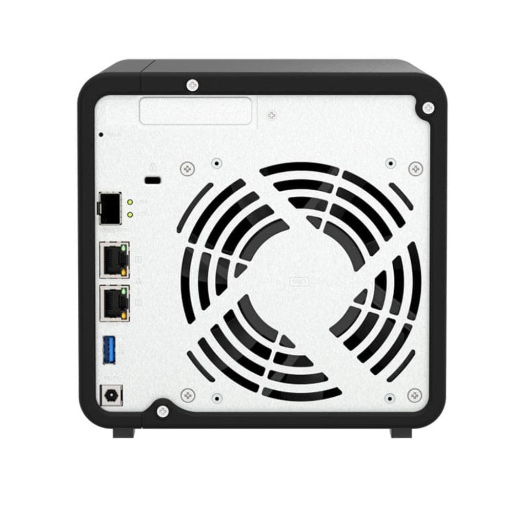 QNAP NAS (อุปกรณ์จัดเก็บข้อมูลบนเครือข่าย) รุ่น TS-432X 4-Bay RAM 4GB 10GbE SFP+ สีดำ (TS-432X-4G)