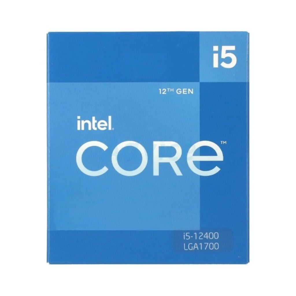 INTEL CPU ซีพียู CORE I5-12400/I5-12400F2.5 GHz LGA1700 รับประกัน 3 ปี