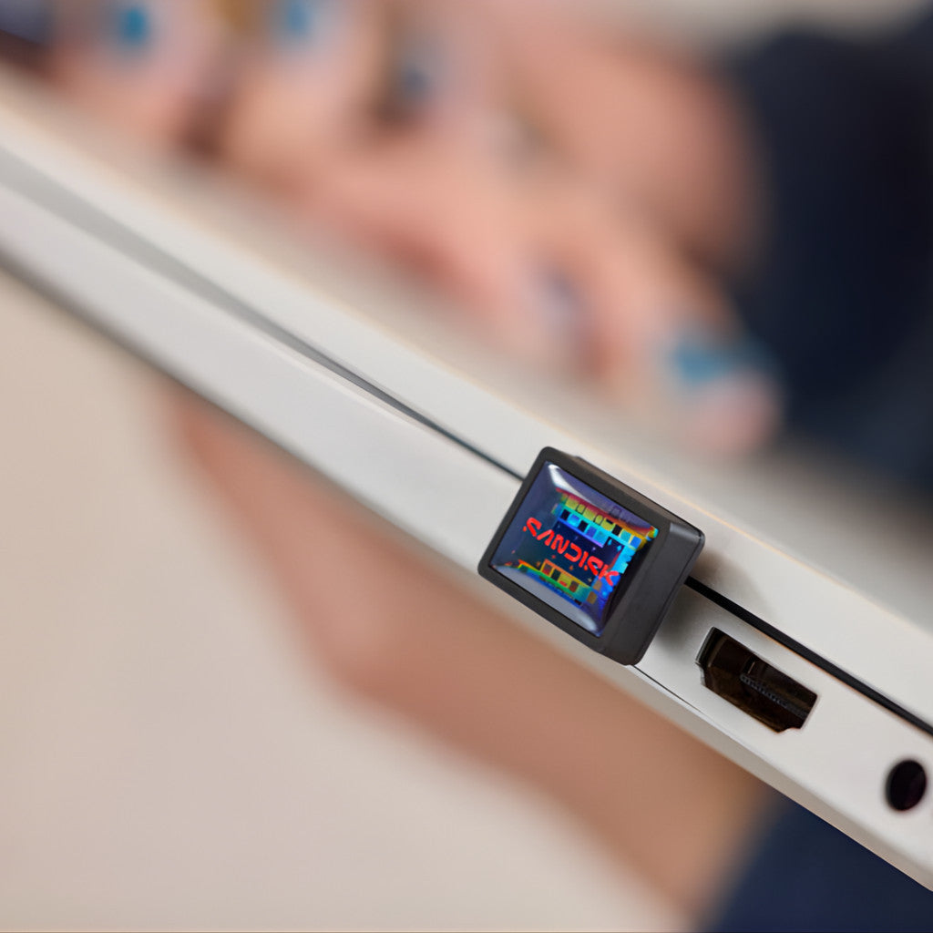 SANDISK FLASH DRIVE (แฟลชไดรฟ์) Extreme Fit 256GB (SDCZ530-256G-G46) WARRANTY 5 YEARS