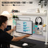 ERGONOZ ชั้นวางของติดโต๊ะ PANEL02 PEGBOARD DIY ขนาด 120 และ 140 cm. รับประกัน 1 ปี