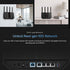 ASUS RT-BE92U BE9700 Tri-band WiFi 7 Router ความเร็วรวมสูงสุด 9,700 Mbps รองรับ ASUS AiMesh